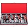 Metric Helicoil Thread Repair Kit: 131-Piece Heli Coil HSS Drills
