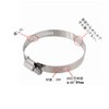 Hose Band 304 Stainless Steel 5-Piece Set (Compatible with φ65~89mm)