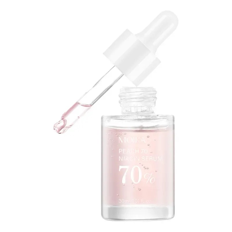 Peach Suero Facial Niacinamida 70% Hidratante Iluminador 30ml Coreano