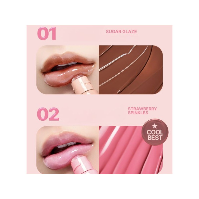 LANEIGE Glaze Craze Tinted Lip Serum 12g, Color:03 Peach Glaze