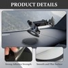 WSHuayee Dashboard Pad Mounting Disks, 80mm Round Sticky Pads for