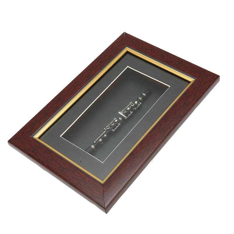 Miniature Flute Exquisite Color Photo Frame Packed Elegant Durable Mini