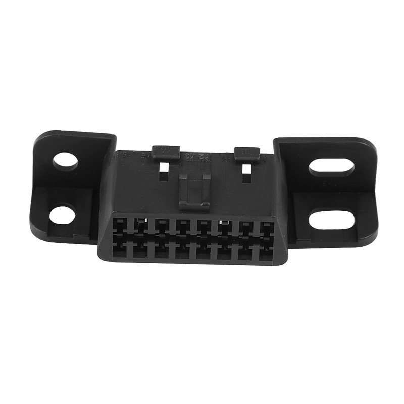 OBD2 II 16Pin Female Connector OBDII Cable Car Auto Adapter
