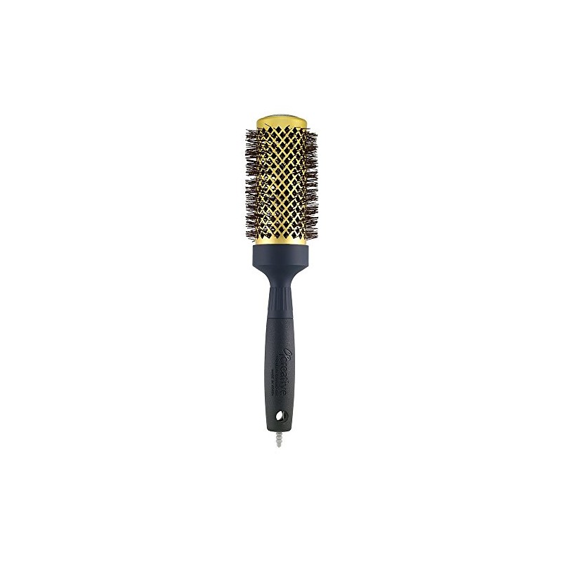 Creative Hair Brushes Gold Nano Ceramic Ion Hair Brush, CR132-G,