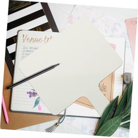 Operitacx 2pcs Double-Sided Erasable Writing Boards for Interactive Games Handheld Whiteboards for Classroom Activities Smooth for Easy Writing and Wiping Clean