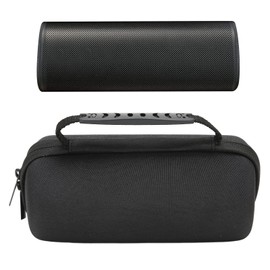 Speaker EVA Hard Case, Portable Travel Protective Carrying Storage Bag, with Handle and Inner Mesh Pocket, for Sonos Roam Smart Speaker