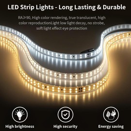 ROMYEAR 24x32 Inch LED Bathroom Mirror, Dimmable Bathroom Mirror with Lights, Backlit & Front Lit, 3-Color Led Mirror for Bathroom, Memory Function, Shatterproof Tempered Glass