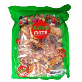 Shirakiku Rice Cracker Wasabi Mate, 16-Ounce Units (Pack of 5)