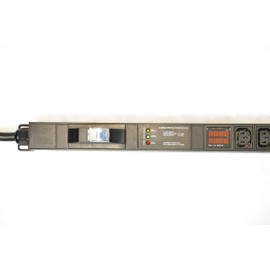 Cryptocurrency Mining PDU Metered 208/240V 30A, L6-30P Plug, 8 C13 Outlets, 6ft Cord, Overload Protection, 7.2kw