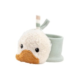 Sterntaler Edda Lou Duck Arm Rattle Stretchy Baby Bracelet with Rattle for Boys and Girls