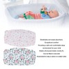 2Pcs Bassinet Sheet Polyester Cotton Breathable Elastic Bassinet Pad Mattress