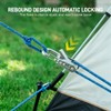 8PCS Retractable Lanyard Set with Storage Case, Anti Loss Coiled