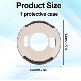 Metal Protective Case for Vivoactive 5, All-Round Shockproof Guard with TPU Back Cover Includes Cleaning Cloth Durable Smartwatch Cover Accessories (Dark Gray)