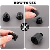 Microphone Stand Adapter, Thread Adapter 5/8 Inch to 3/8 Inch