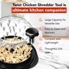 Twist Chicken Shredder Tool, Innovative Meat Shredder and Grinder for