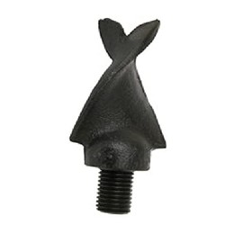 Fish Tail Post Hole Digger Auger Point Type 1-1/4" Thread Farmer Bob's Parts 50200