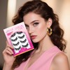 VEYESBEAUTY False Eyelashes Wispy Lashes Lightweight Natural Look Fluffy 3D
