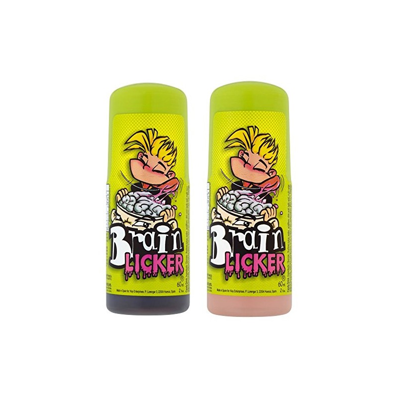 Brain Licker Sour Candy Roller, 60 ml, Pack of 2