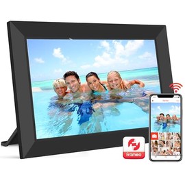 Frameo Digital Photo Frame with IPS Touchscreen 1280 * 800, 10.1 Inch Wifi Digital Picture Frame Built-in32GB Internal Storage N