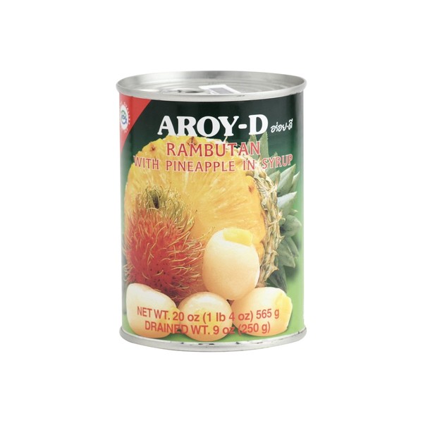 Fruits in Syrup (Rambutan with Pineapple) - 20oz (Pack of 1)
