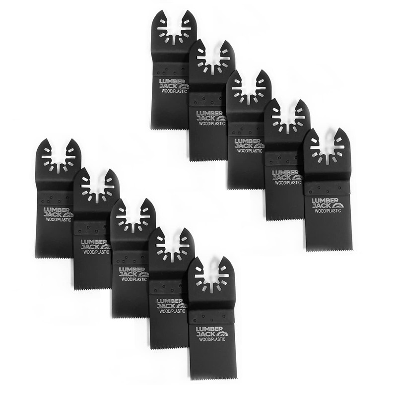 LUMBER JACK Multi Tool Blades, 10 x 34mm Universal Fine