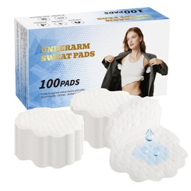 Achsel-Schweißpads, geruchsfrei, ultradünn und unsichtbar – bequeme, super saugfähige Pads, schweißfreier Achselschutz für Arbeiten im Freien, Meetings, 100 Stück