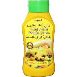 Falih Abu Amba AMBA Middle Eaastern Iraqi Style Mango Sauce and Marinade  14.1 oz (400g)
