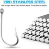 Fishing Hooks 420 Stainless Steel Fishing Hooks Tuna Super Strong