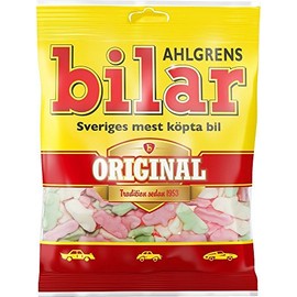 Ahlgrens Bilar - Soft Chewy Marshmallow Cars - 125g