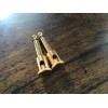 George L's Gold Right Angle Plug for .155 cable (1 pair)