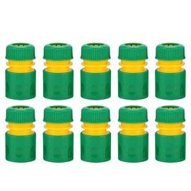 Fdit 10Pcs 1/2 "Conectores de tubería de Grifo de jardín Tubo de Manguera de Agua Conectores rápidos Riego de unión de Rosca