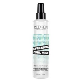 Redken Refreshing Curl Mist Tratamiento Sin Enjuague para Cabello Rizado, Hidrata y Define Rizos Hasta 7 Días, con Escualano y Aceite de Jojoba, 250 ml