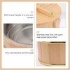 Alipis Wooden Sushi Rice Hangiri Sushi Oke Rice Mixing Tub