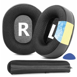 TaiZiChangQin Kühlendes Gel-Ohrpolster, Ersatzteil, kompatibel mit Mixcder E9, E9, E8, E8, E8, kabellose Bluetooth-Kopfhörer, Ohrpolster, Kopfband, Schutzabdeckung