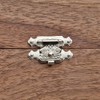 Brass Decorative Jewelry Box Latches, Pair