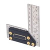 L Measurements Ruler Stainless Steel High Accuracy Carpenter Square Framing