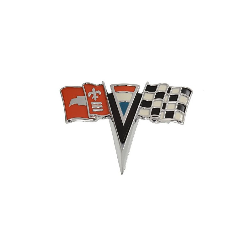 1963-1964 Corvette Nose Emblem Made in Michigan