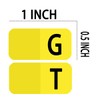YOUOK Alphabet Index Stickers Labels, A-Z Tab Dividers for 3
