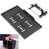 Car Battery Hold Down Tray Bracket Kit Height Adjustable Black