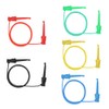 5Pcs Colorful Multimeter Electrical Test Dual SMD IC Silicone Lead