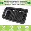omoZone Floor Center Console Cover Armrest Lid Black Compatible with