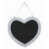 Gisela Graham White chalkboard heart