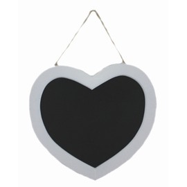 Gisela Graham White chalkboard heart