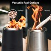 Onlyfire Smokeless Fire Pit with Carrying Bag & Top Bracket,