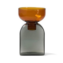 Amabro Two Tone Base [Amber x Gray/Square] amabro TWO TONE VASE
