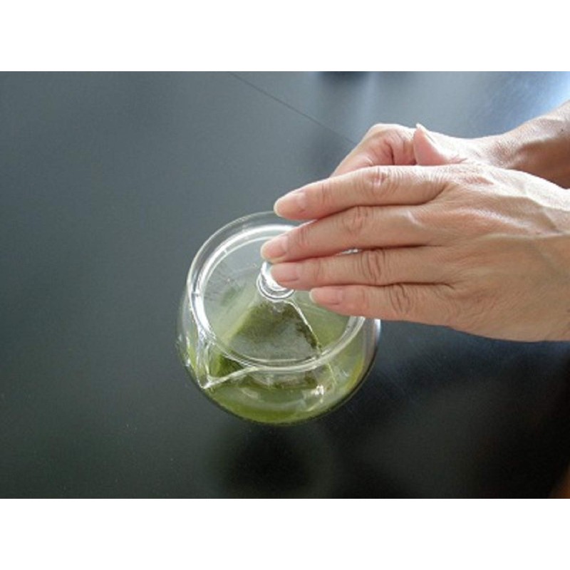 Akahori Shoten Large Tea Bag with Deep Mushi Uji Matcha
