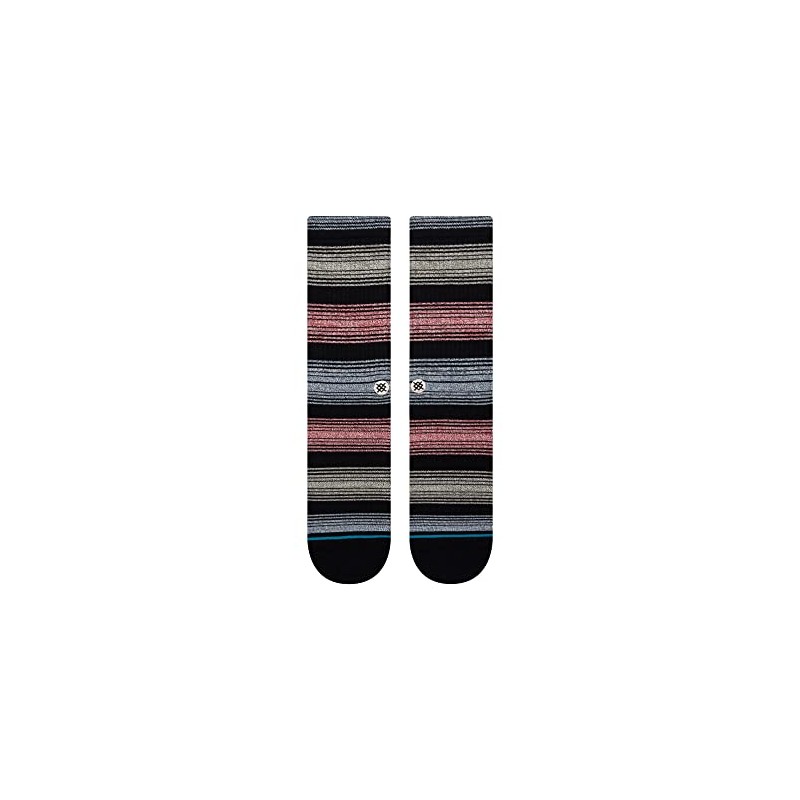Stance Crew Cadent Socks (Medium, Black)