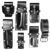LAUTUS Scaffolding Belt | 7-Piece Leather Scaffold Belt, 2" Wide