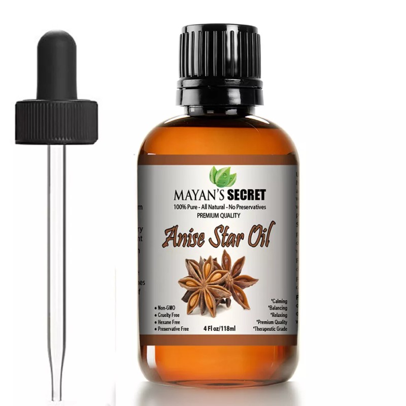 Mayan's Secret Anise Star Essential Oil - 100% Pure Virgin