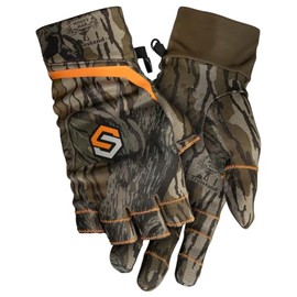 ScentLok Lightweight Camo Customizable Gloves for Hunting (Mossy Oak Original Treestand, Medium)